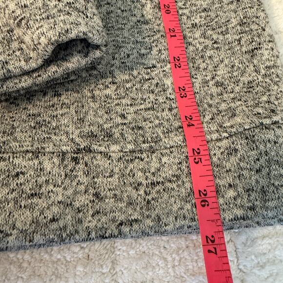 Eddie Bauer Mens Gray Fleece Mock Pullover Henley Sweater Sweatshirt Size XL - Picture 9 of 12